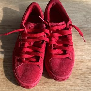 Puma suede sneakers
